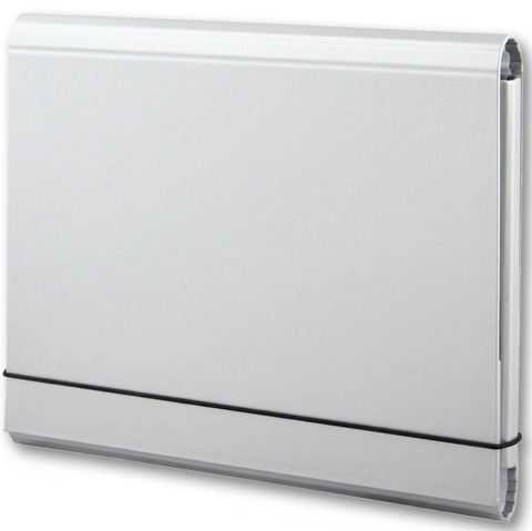 TECZKA ŁAMANA A4 Z GUMKĄ SREBRNA PENMATE