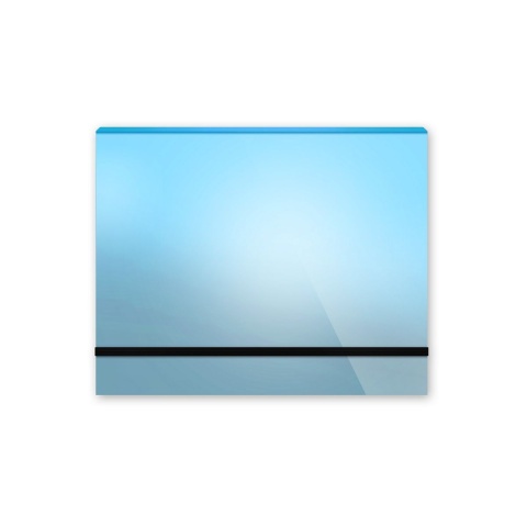 TECZKA ŁAMANA A4 Z GUMKĄ TREND BŁĘKIT PENMATE