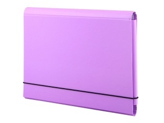 TECZKA ŁAMANA A4 Z GUMKĄ WRZOSOWA PENMATE