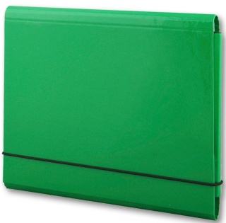 TECZKA ŁAMANA A4 Z GUMKĄ ZIELONA PENMATE