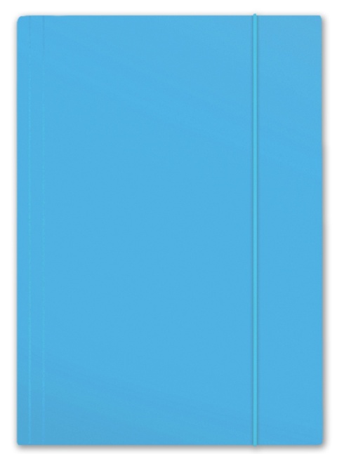 TECZKA Z GUMKĄ A4 PLUS TOP 600G BŁĘKIT