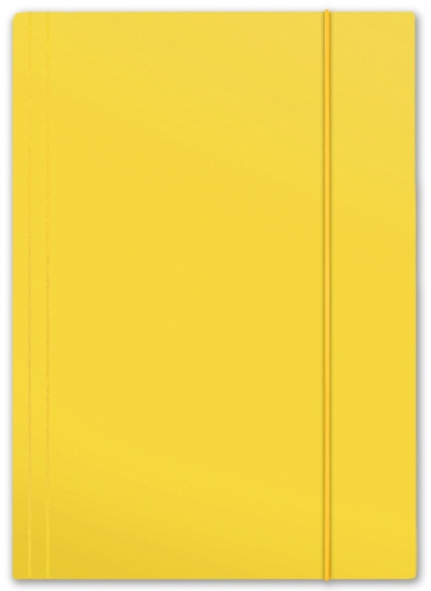 TECZKA Z GUMKĄ A4 PLUS TOP 600G ŻÓŁTA