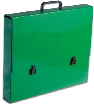 TECZKA Z RĄCZKĄ A3 ZIELONA PENMATE