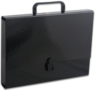 Teczka z rączką A4 Kolor czarna