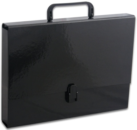 Teczka z rączką A4 Kolor czarna