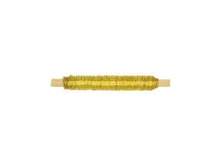 DRUT DEKORACYJNY ZŁOTY 0,5MM/50G(4)