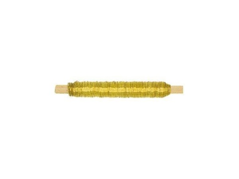 DRUT DEKORACYJNY ZŁOTY 0,5MM/50G(4)