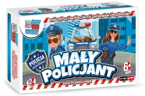 GRA PLANSZOWA POLICJANT WERSJA PODRÓŻNA