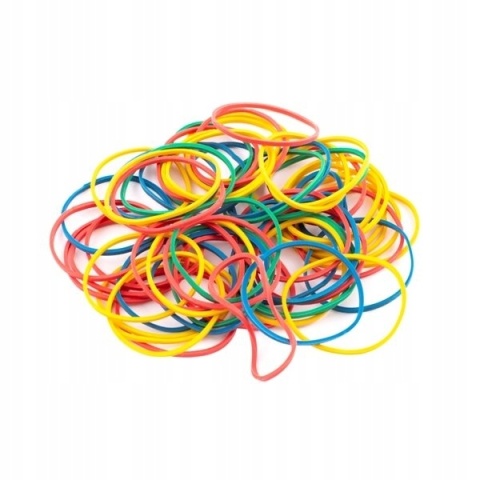 GUMKA RECEPTURKA 1KG 40MM D.RECT MIX KOL