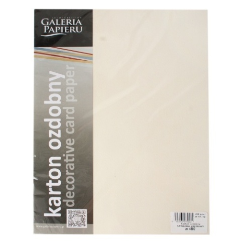 KARTON OZDOB A4/200G KREM SAVANNA (20)GALERIA
