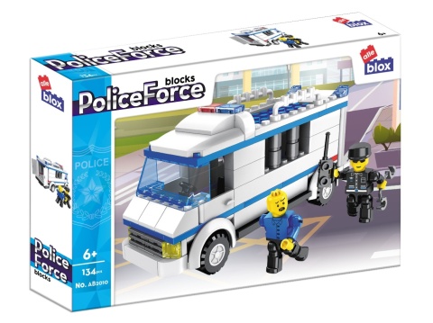 KLOCKI KONSTR ALLEBLOX POLICJA 134EL 29X19X5 72