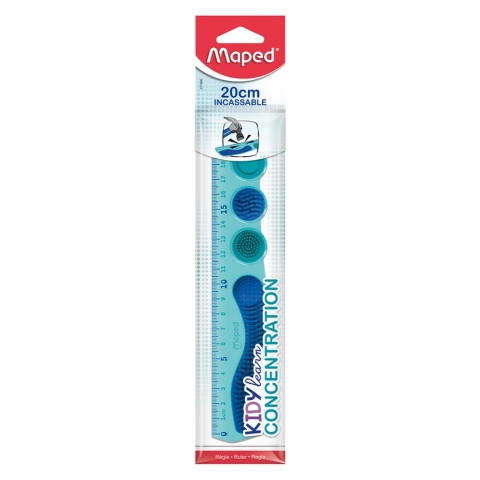 LINIJKA 20CM KIDY LEARN CONCENTRATION(16)