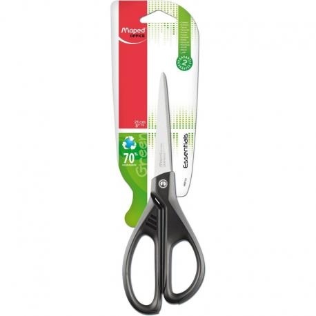 NOŻYCZKI 21CM EKO GREEN BLISTER