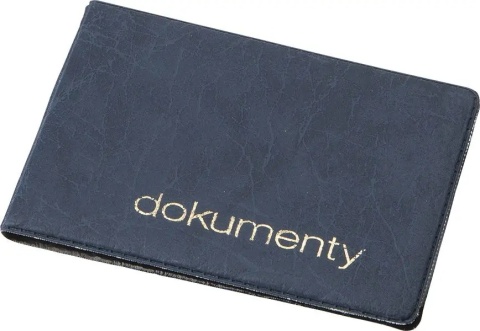 OKŁADKA NA DOKUMENTY MAŁA PVC MIX