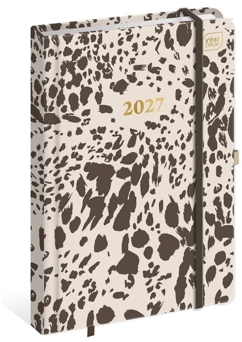Kalendarz Książkowy 2027 A5 192 Metallic Brown Spo