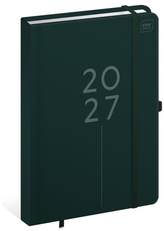 Kalendarz książkowy 2027 A5 384 Mat+UV Elegance