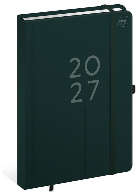Kalendarz książkowy 2027 A5 384 Mat+UV Elegance