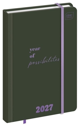 Kalendarz książkowy 2027 A6 192 Metallic Possibili