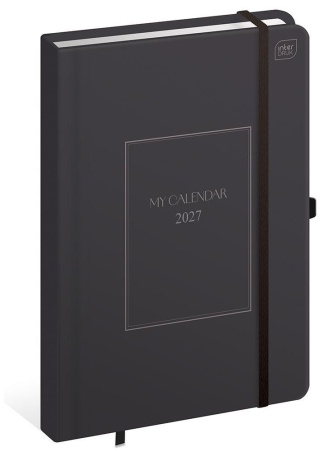 Kalendarz książkowy 2027 B5 192 Mat+UV Clarity