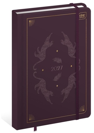 Kalendarz książkowy 2027 B6 192 Metallic Satin
