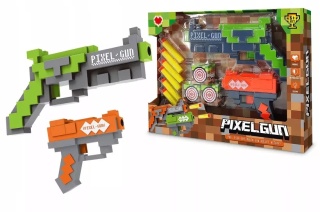 PISTOLET NA NABOJE PIANKOWE 2SZT/ZESTAW /K (aw2