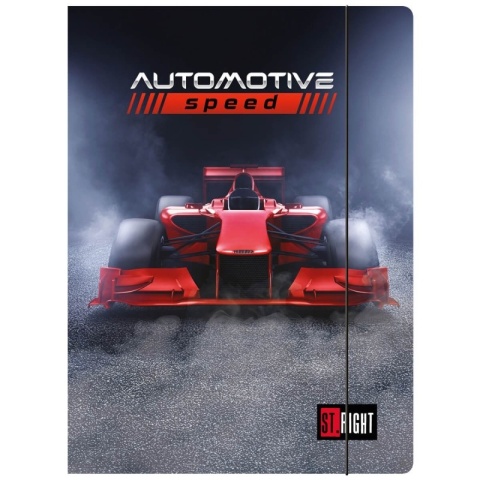 TECZKA Z GUMKĄ A4 300 g/m2 ST.RIGHT RACING TEAM(10