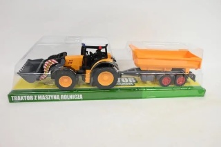 TRAKTOR Z PRZYCZEPĄ KLOSZ GAZELO