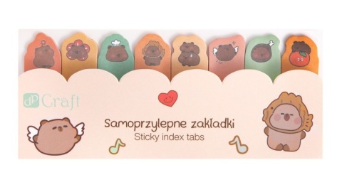 ZAKŁADKI INDEKSUJĄCE KAPIBARA 8XMIX