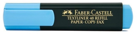 ZAKREŚLACZ FABER-CASTELL NIEBIESKI