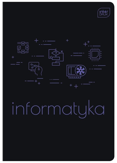 ZESZYT A5 60# M 70g UV INFORMATYKA(10) NOWY