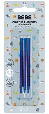 BBI Wkład do długopisu ścieral 3szt BB