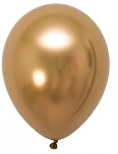 Balony mini - Celebrate! Efekt chromu (8 szt.) zło Balony mini - Celebrate! Efekt chromu (8 szt.) zło