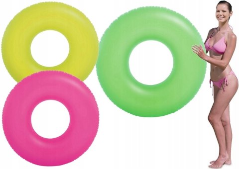 KOŁO NEONOWE DO PŁYWANIA 91CM INTEX KOŁO NEONOWE DO PŁYWANIA 91CM INTEX