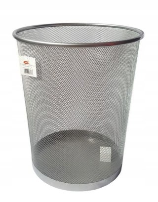 KOSZ SIATKA 19L SREBRNY NET