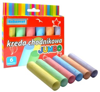 KREDA CHODNIKOWA JUMBO 6SZT