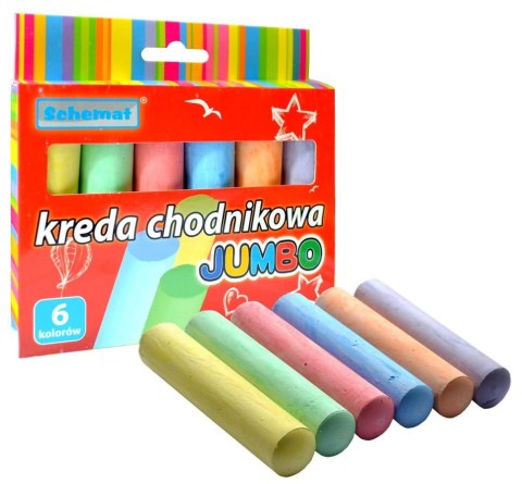 KREDA CHODNIKOWA JUMBO 6SZT