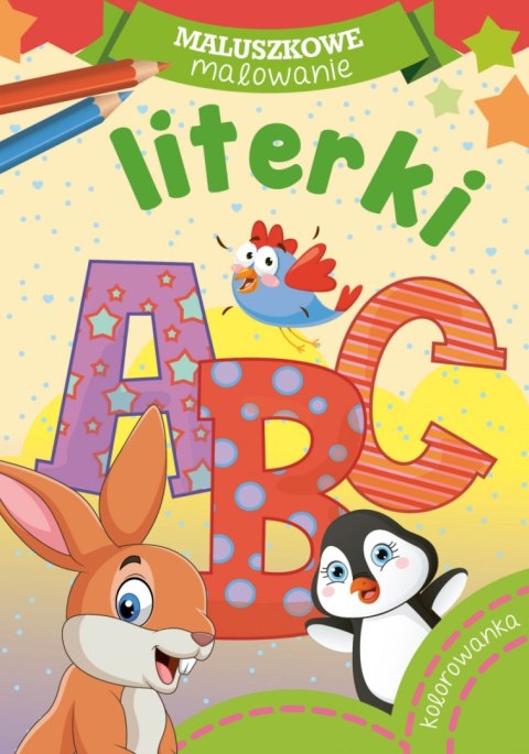 MALOWANKA A5 LITERKI SKRZAT