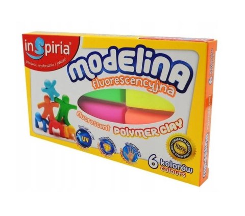 MODELINA FLUO 6KOL INSPIRIA MODELINA FLUO 6KOL INSPIRIA