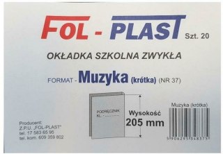 Okładka na zeszyt do muzyki 205mm NR.37