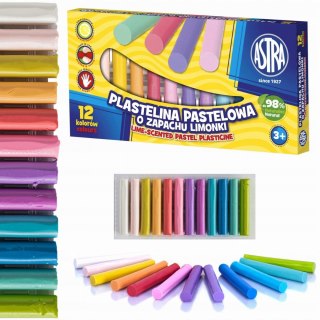 Plastelina pastel.zapach limonki 12kol Astra (5)