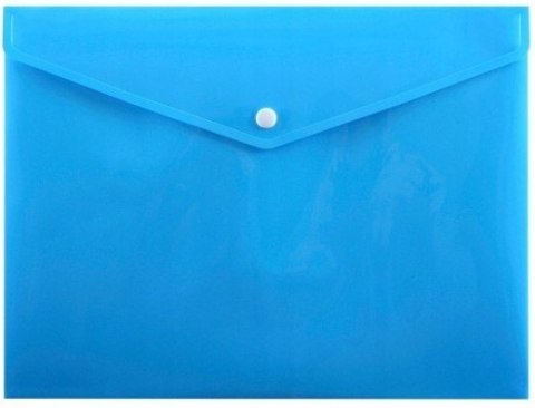 TECZKA KOPERTOWA A4 NA ZATRZASK PP-113 NIEBIESKA