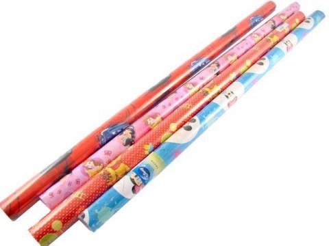 WR PAPIER OZDOBNY DISNEY BAJKI 100CMX3M MIX