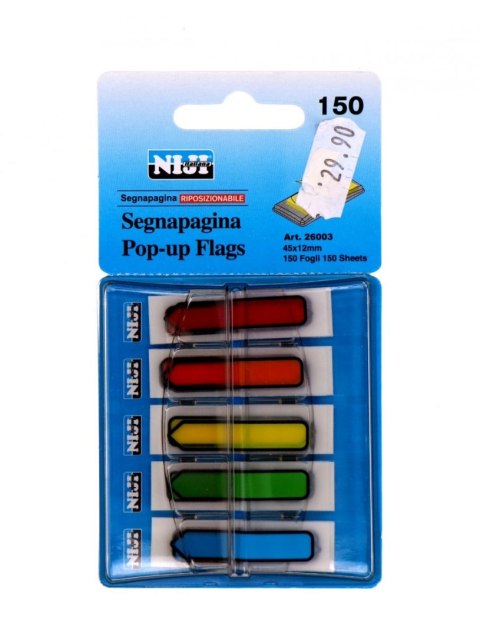WR ZAKŁADKI INDEKS.Z PODAJNIKIEM12X45mm 5KOL. NIJI
