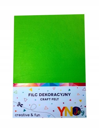 YNJ FILC DEKORACYJNY J.ZIELONY 1szt.