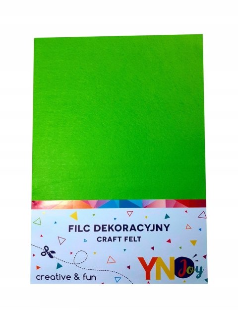 YNJ FILC DEKORACYJNY J.ZIELONY 1szt.