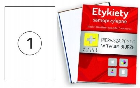 # ETYKIETY SAMOPRZYLEPNE A4/1SZT 297X210MM # ETYKIETY SAMOPRZYLEPNE A4/1SZT 297X210MM