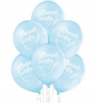 Balony 6szt Chrzest Święty 1C2S
