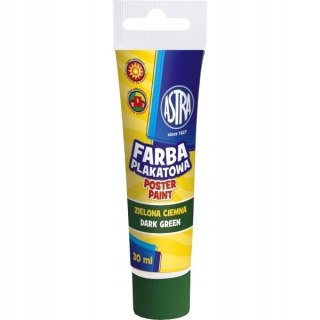 Farba plakat Astra tuba 30ml c.zieleń