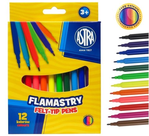 Flamastry Astra CX 12kol (12) Flamastry Astra CX 12kol (12)
