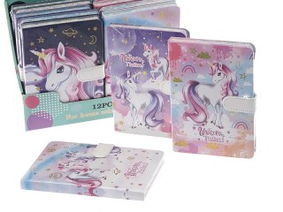 NOTES 19X13CM W JEDNOROŻCE ZAMYKANY (12)